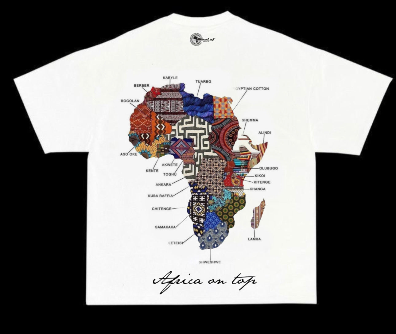 Tee-shirt Oversized FABRIC MAP