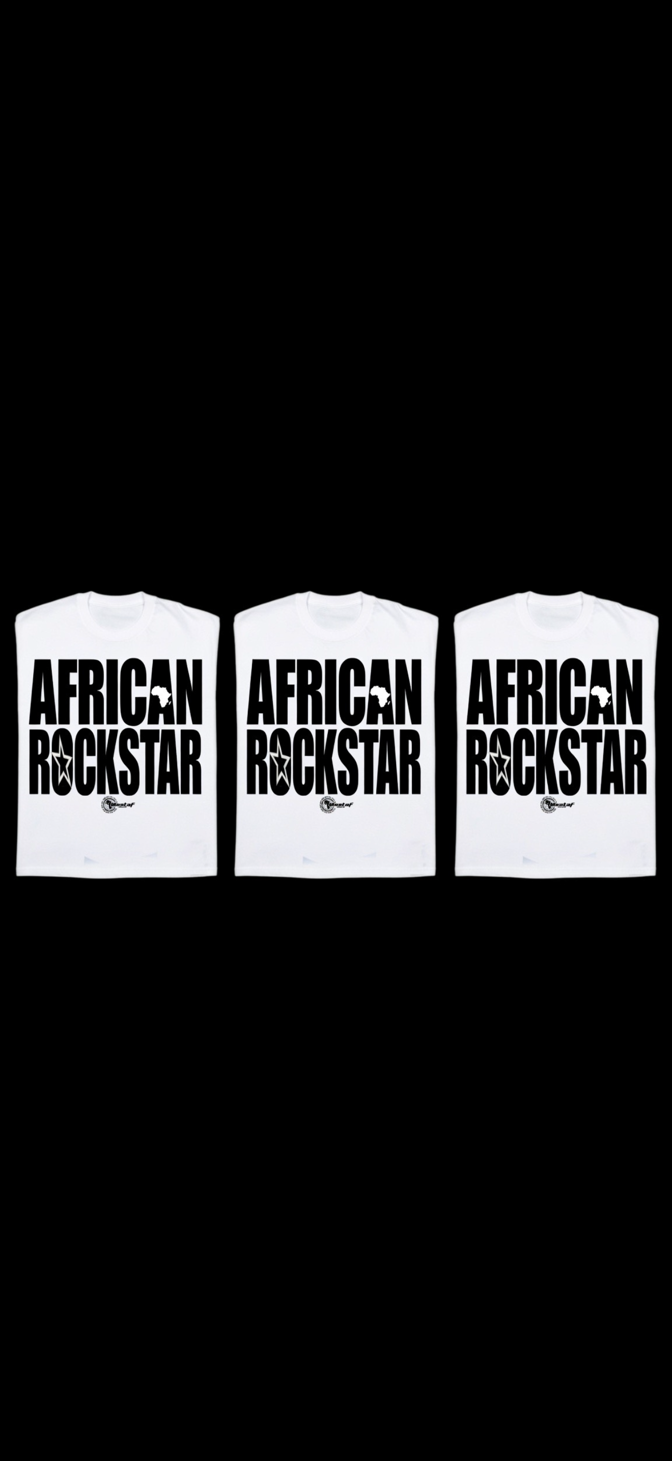 Tee-shirt Oversized AFRICAN ROCKSTAR