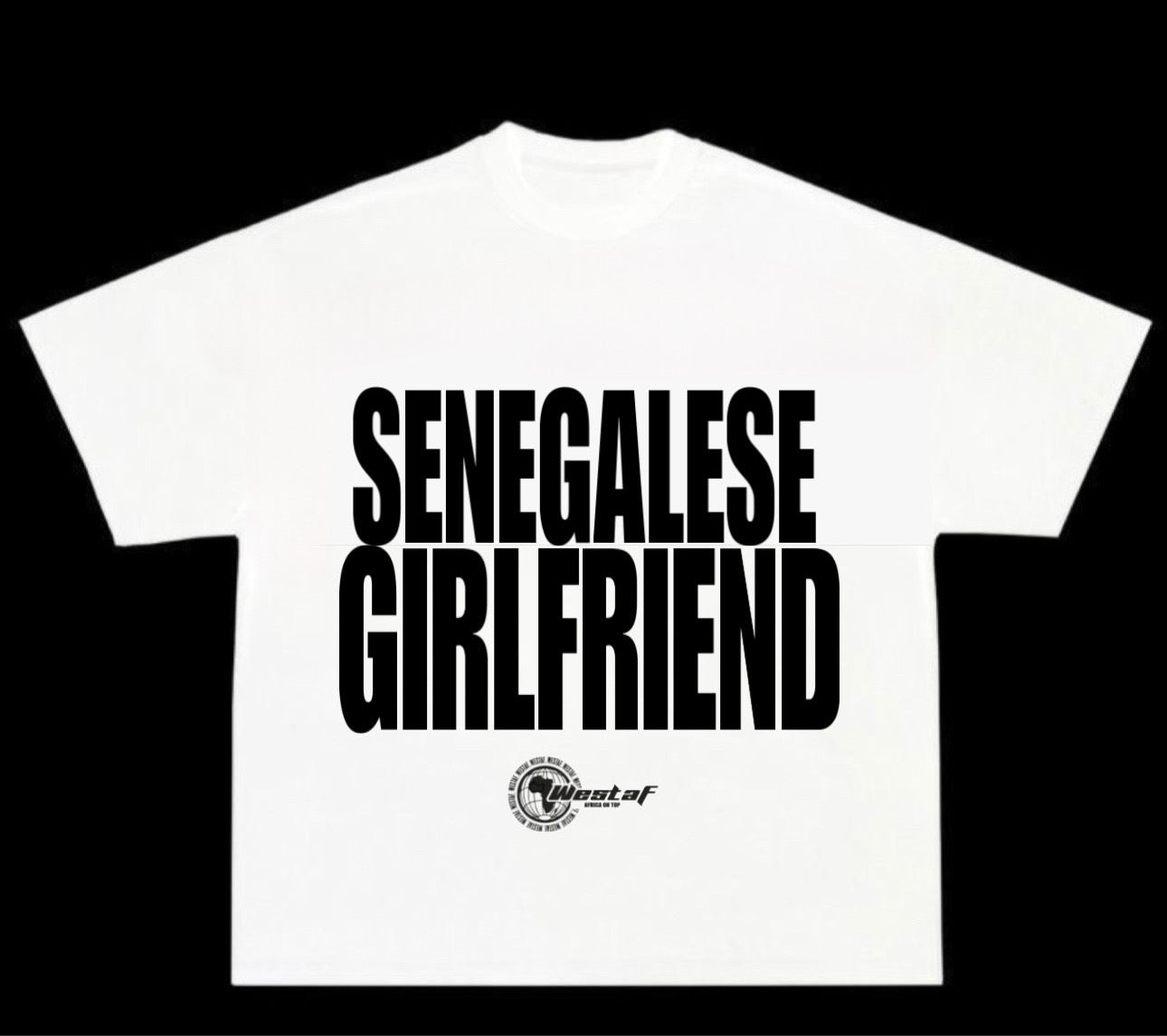 T-shirt Oversized « BLACK LOVE » GIRL