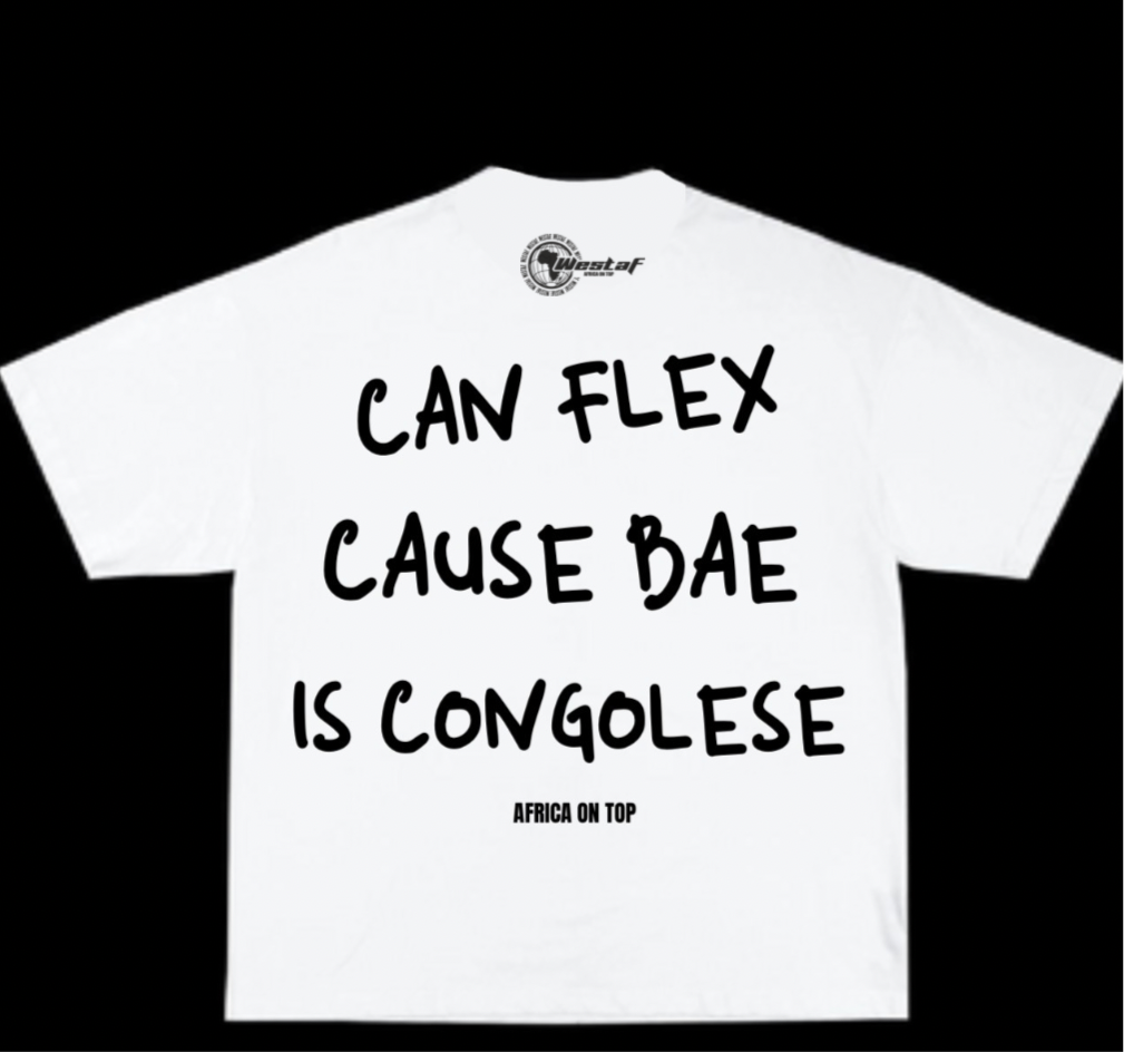 Oversized Tee « CAN FLEX CAUSE BAE IS… »