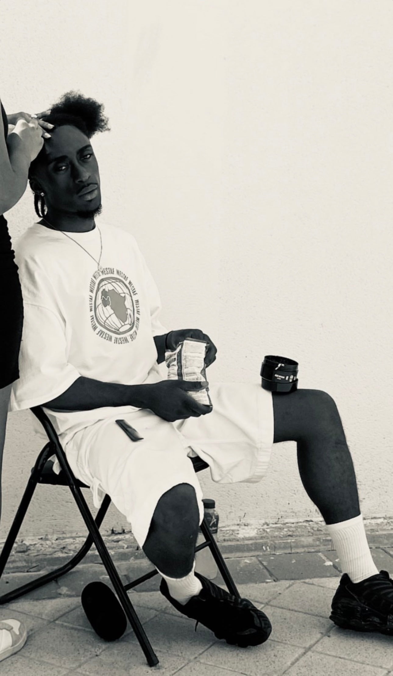 T-shirt « WESTAF » Reflective Oversized