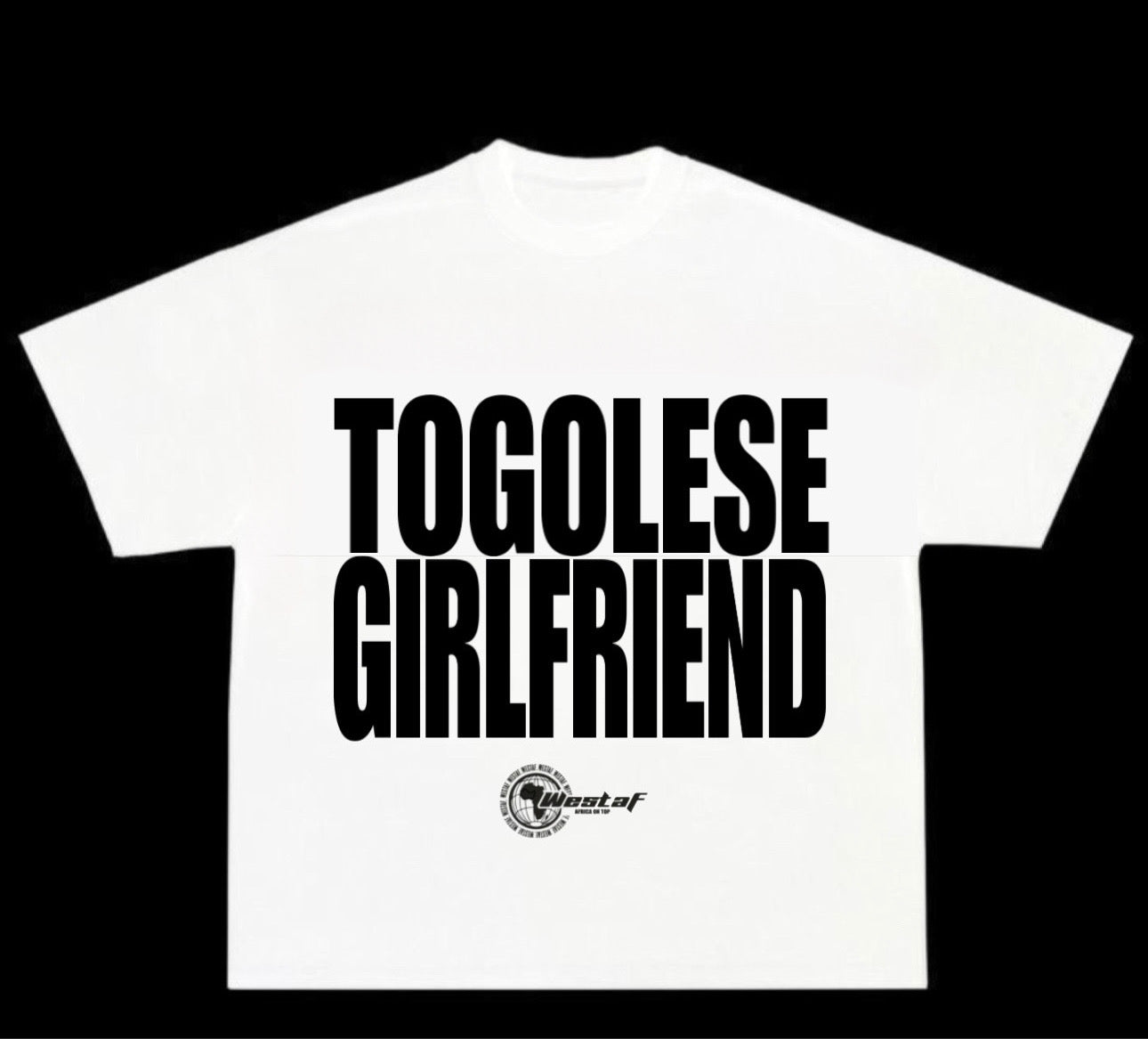 T-shirt Oversized « BLACK LOVE » GIRL