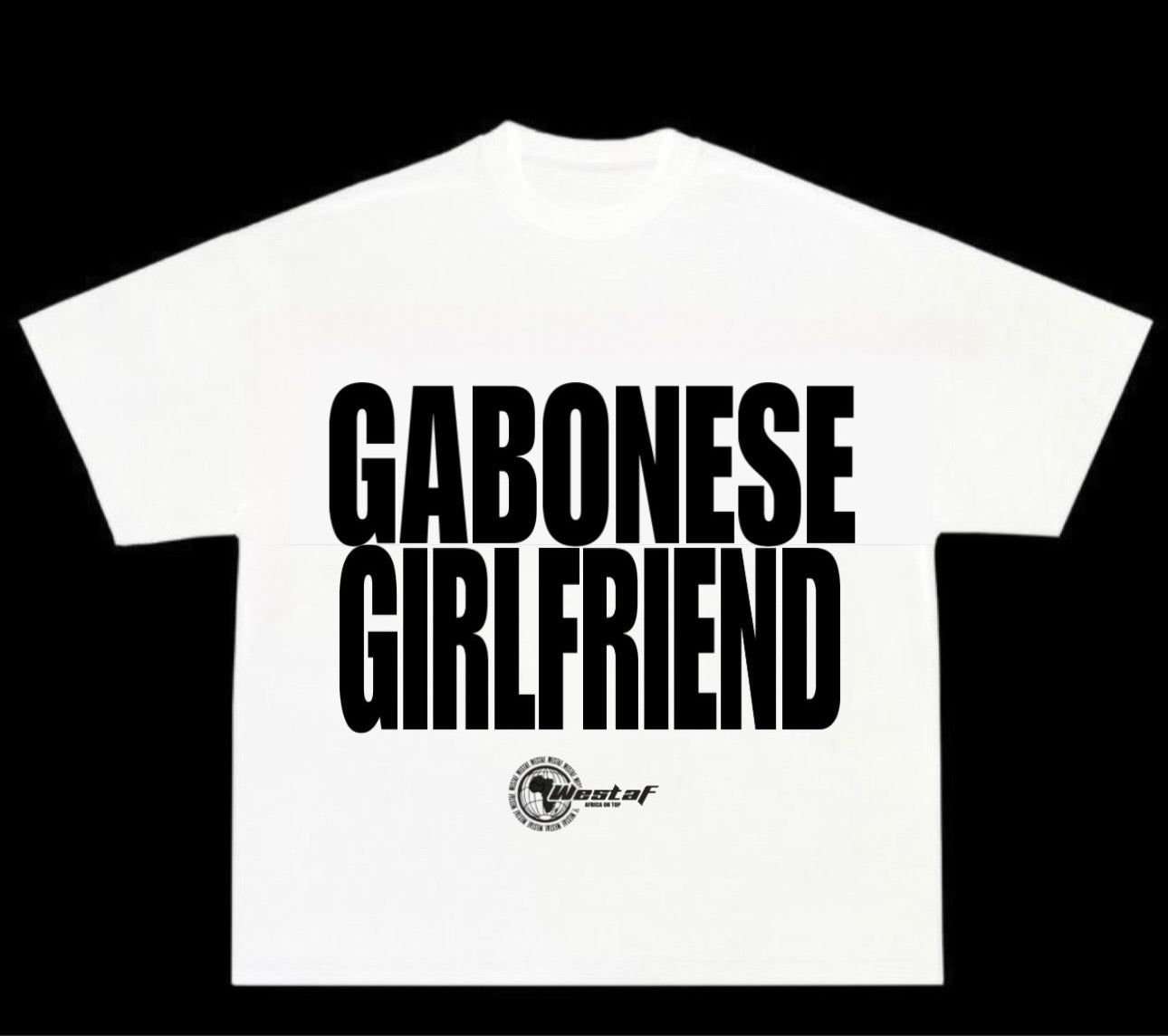T-shirt Oversized « BLACK LOVE » GIRL
