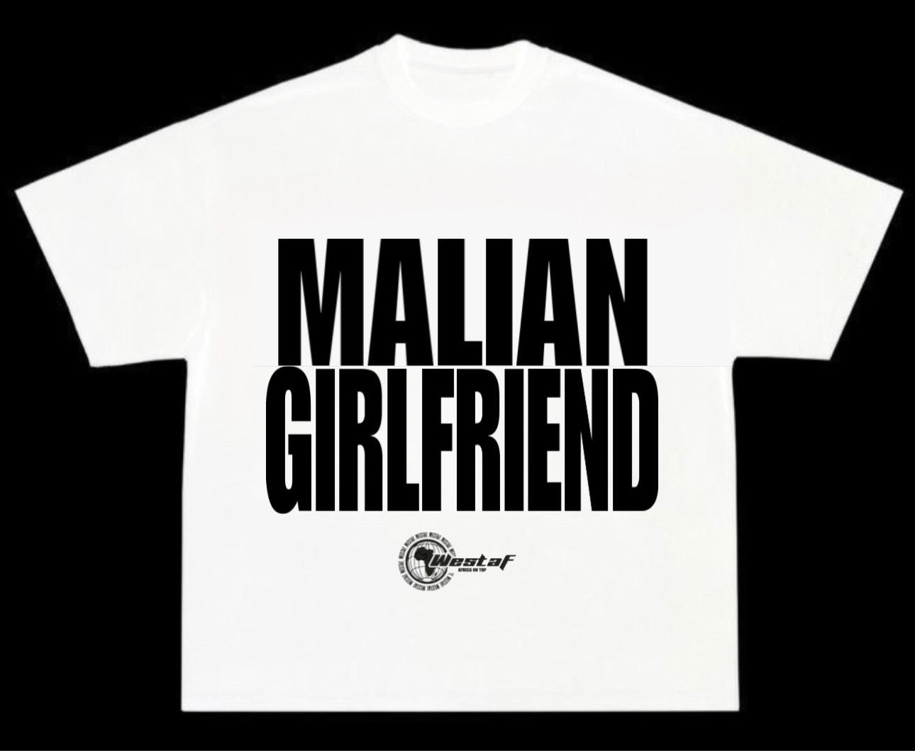 T-shirt Oversized « BLACK LOVE » GIRL