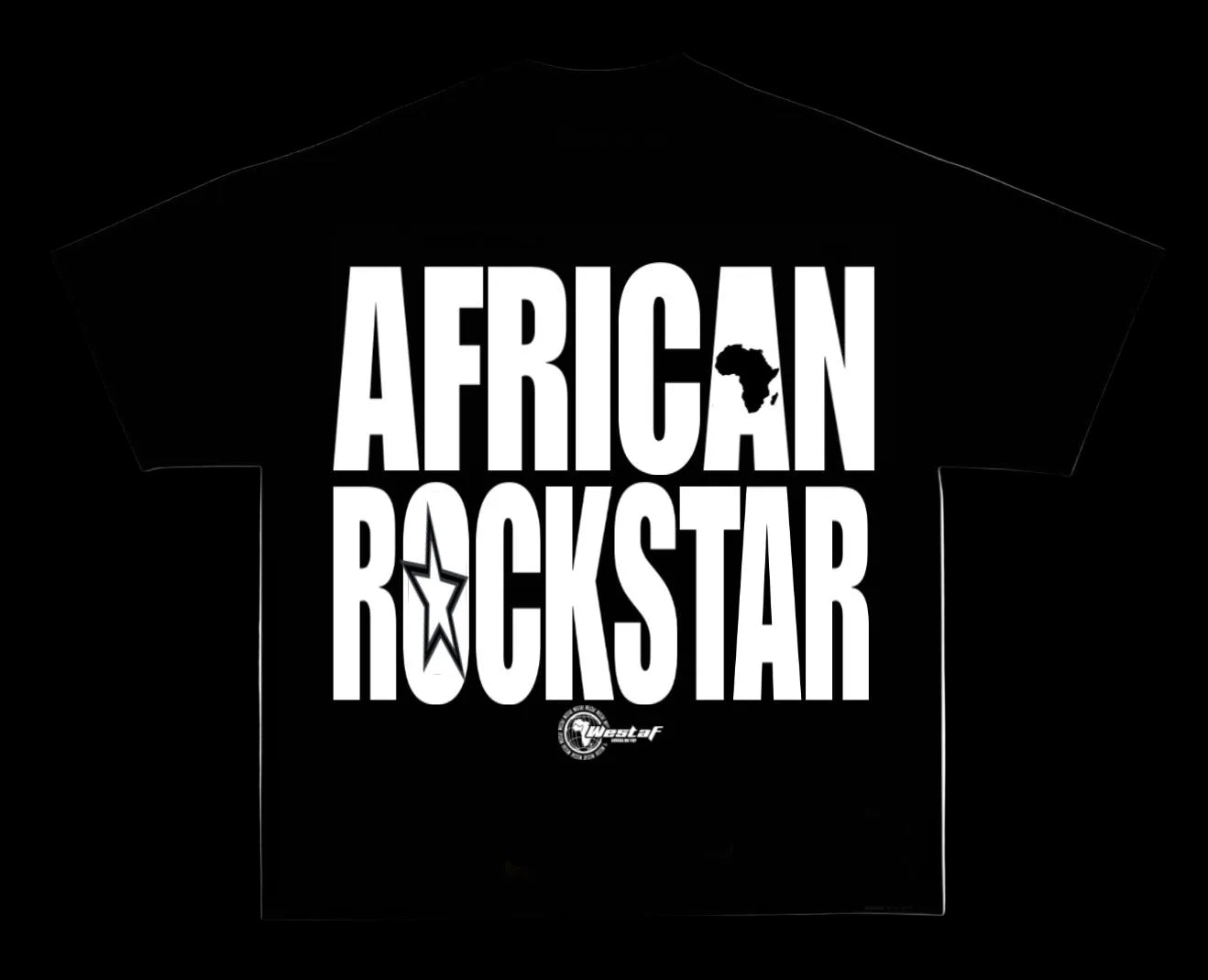 Tee-shirt Oversized AFRICAN ROCKSTAR
