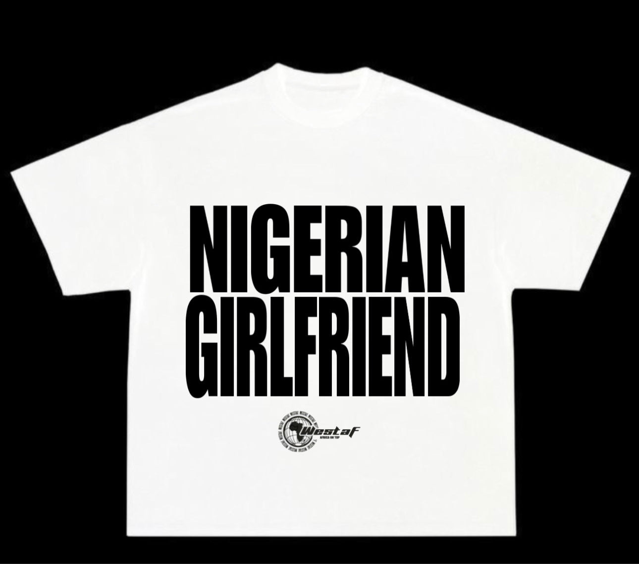 T-shirt Oversized « BLACK LOVE » GIRL