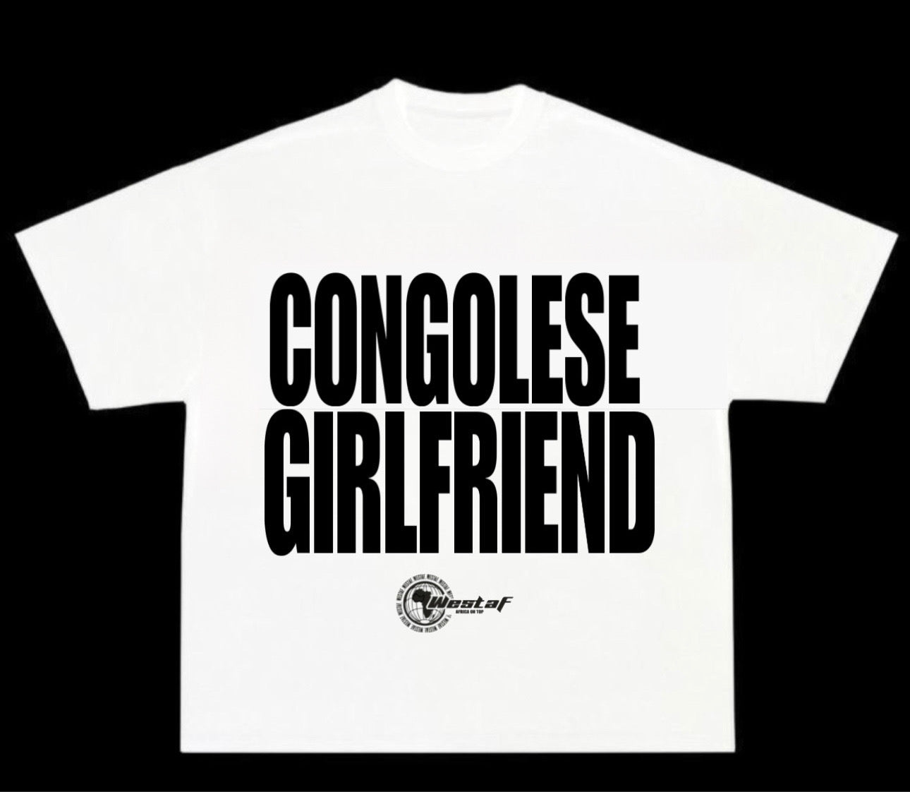 T-shirt Oversized « BLACK LOVE » GIRL