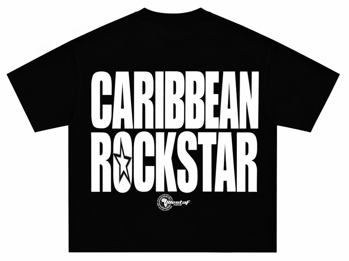 Tee-shirt Oversized CARIBBEAN ROCKSTAR LIMITED EDITION
